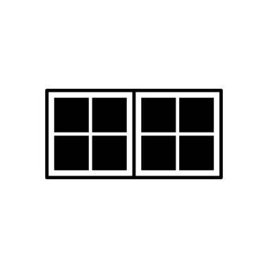 Illustration Vector graphic of window icon design template