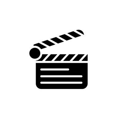 Illustration Vector graphic of clapper icon template design