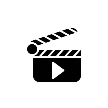 Illustration Vector graphic of clapper icon template design