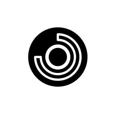 Illustration Vector graphic of disk icon template design