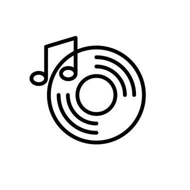 Illustration Vector graphic of disk icon template design