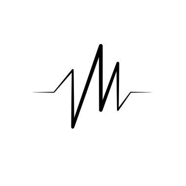 Illustration Vector graphic of heart pulse icon template design