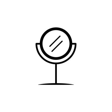 Illustration Vector graphic of mirror icon template design