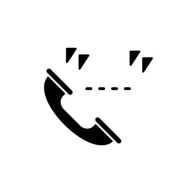 Illustration Vector graphic of telephone icon template design