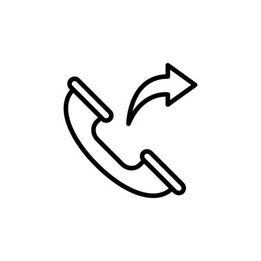 Illustration Vector graphic of telephone icon template design