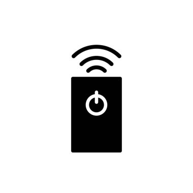 Illustration Vector graphic of remote control icon template design