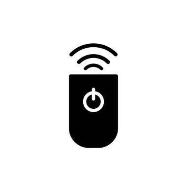 Illustration Vector graphic of remote control icon template design