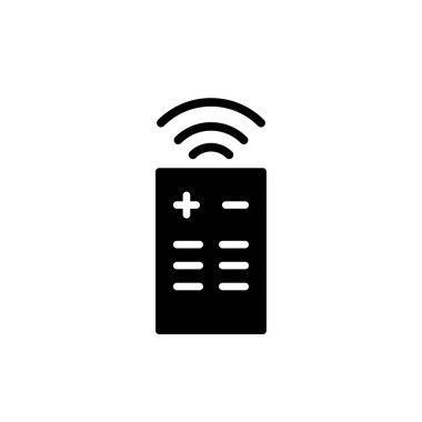 Illustration Vector graphic of remote control icon template design