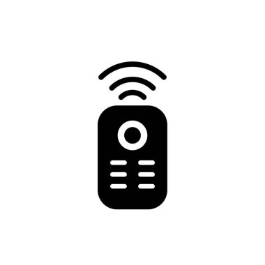 Illustration Vector graphic of remote control icon template design