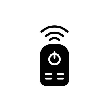 Illustration Vector graphic of remote control icon template design