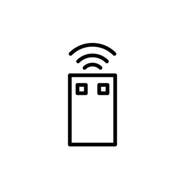 Illustration Vector graphic of remote control icon template design