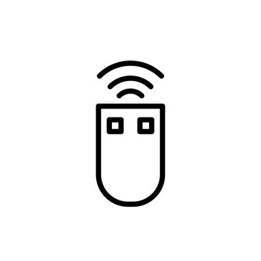 Illustration Vector graphic of remote control icon template design