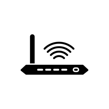 Illustration Vector graphic of router icon template design