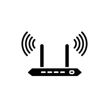 Illustration Vector graphic of router icon template design