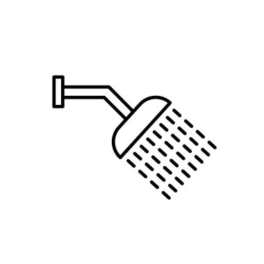 Illustration Vector graphic of shower icon template design