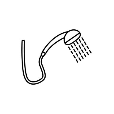 Illustration Vector graphic of shower icon template design