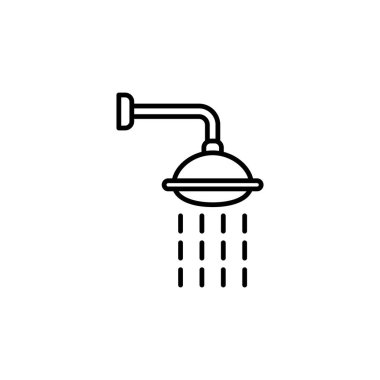 Illustration Vector graphic of shower icon template design