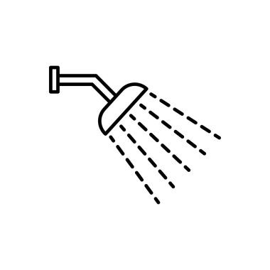 Illustration Vector graphic of shower icon template design