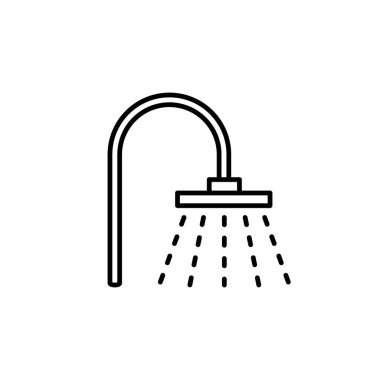 Illustration Vector graphic of shower icon template design
