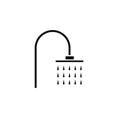 Illustration Vector graphic of shower icon template design