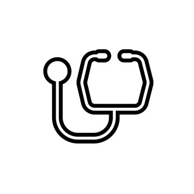 Illustration Vector graphic of stethoscope icon template design