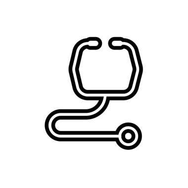 Illustration Vector graphic of stethoscope icon template design
