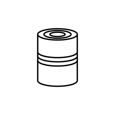 Illustration Vector graphic of tin can icon template design