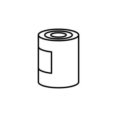 Illustration Vector graphic of tin can icon template design