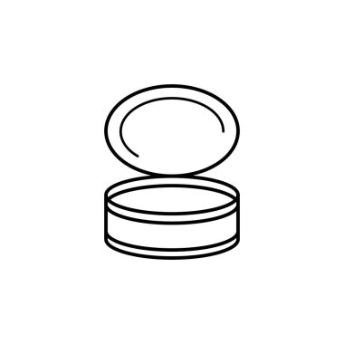 Illustration Vector graphic of tin can icon template design