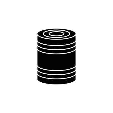 Illustration Vector graphic of tin can icon template design
