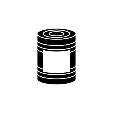 Illustration Vector graphic of tin can icon template design
