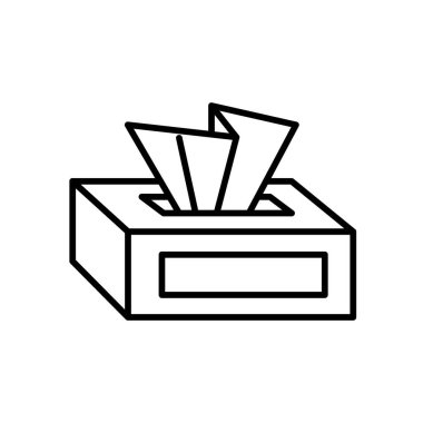 Illustration Vector graphic of tissue icon template design