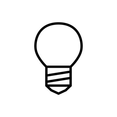 Illustration Vector graphic of bulb lamp icon template design