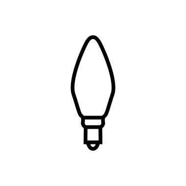 Illustration Vector graphic of bulb lamp icon template design