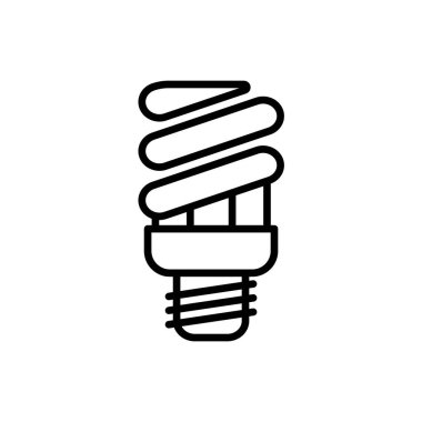 Illustration Vector graphic of bulb lamp icon template design