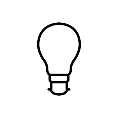 Illustration Vector graphic of bulb lamp icon template design