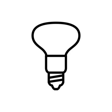 Illustration Vector graphic of bulb lamp icon template design