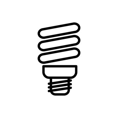 Illustration Vector graphic of bulb lamp icon template design