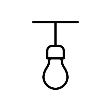 Illustration Vector graphic of bulb lamp icon template design