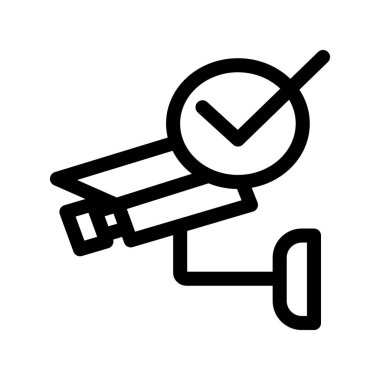 Illustration Vector graphic of cctv icon template design