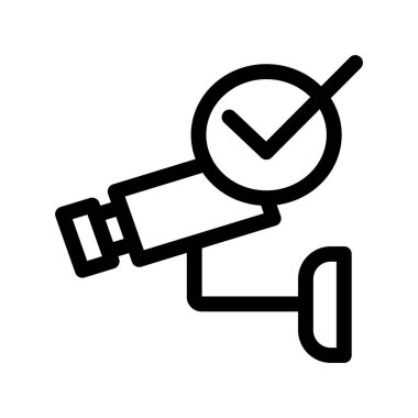 Illustration Vector graphic of cctv icon template design