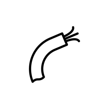 Illustration Vector graphic of cable icon template design