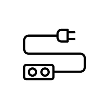 Illustration Vector graphic of cable icon template design
