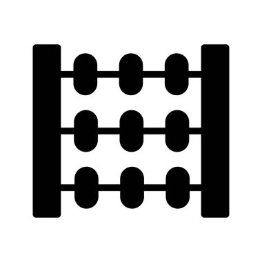 Illustration Vector graphic of abacus icon template design