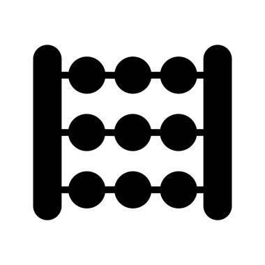 Illustration Vector graphic of abacus icon template design