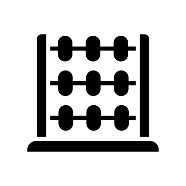 Illustration Vector graphic of abacus icon template design