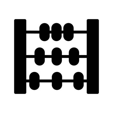 Illustration Vector graphic of abacus icon template design