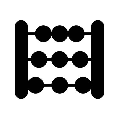 Illustration Vector graphic of abacus icon template design