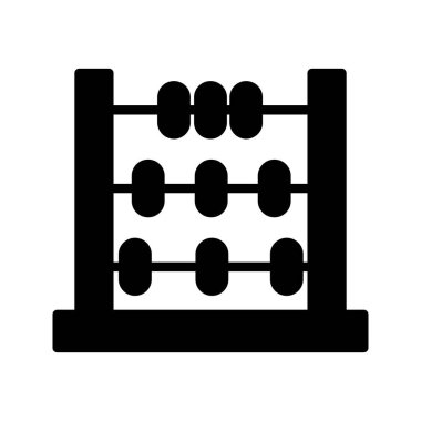 Illustration Vector graphic of abacus icon template design