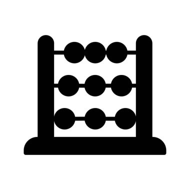 Illustration Vector graphic of abacus icon template design